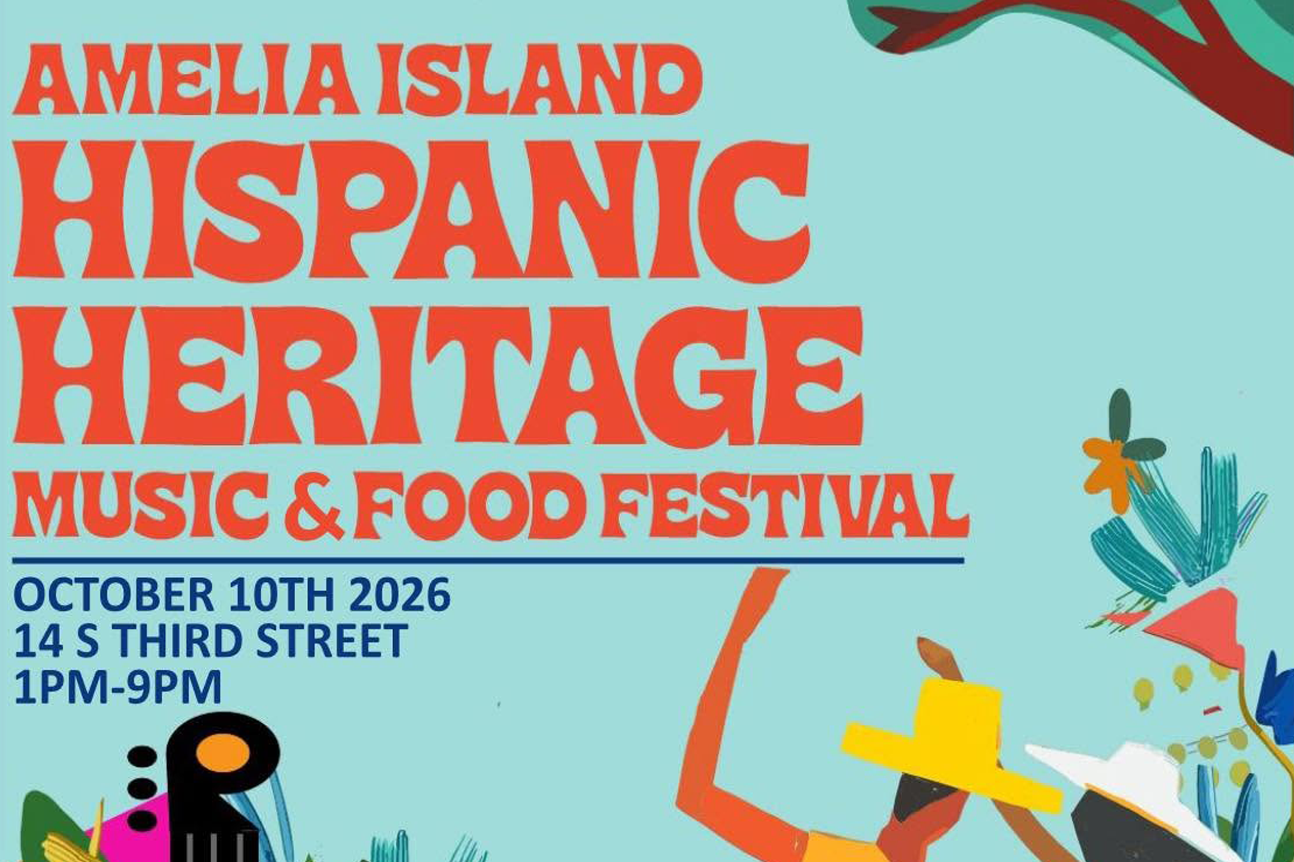 via- Amelia Island Hispanic Heritage Music & Food Festival